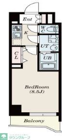 GRAN PASEO神楽坂の物件間取画像