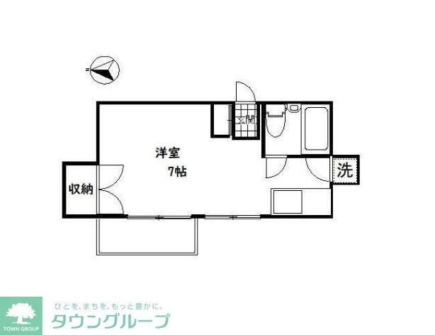 カクタス伊藤館の物件間取画像