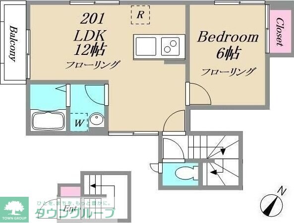 RHEINGOLDの物件間取画像