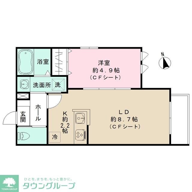 メゾン・ド・プティの物件間取画像