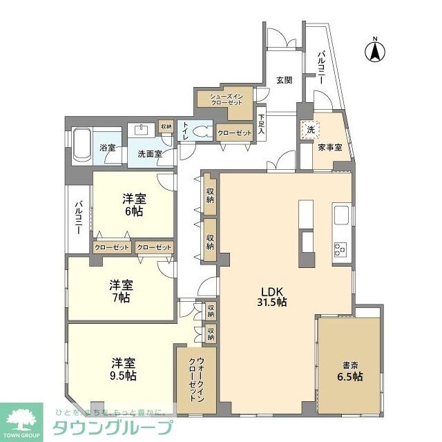 TKビルの物件間取画像