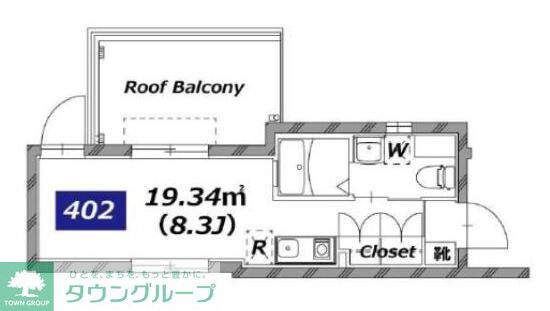 スタイルレジデンス渋谷笹塚の物件間取画像