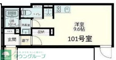 Fols Class 四谷三丁目の物件間取画像
