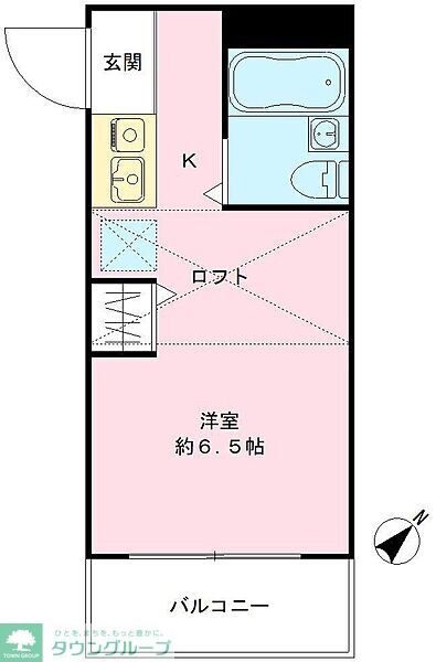 ルミナス西新宿の物件間取画像