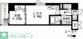 LA BELJOUR錦糸町の物件間取画像