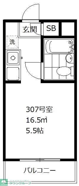 マイステージアムヒューゲル西落合の物件間取画像