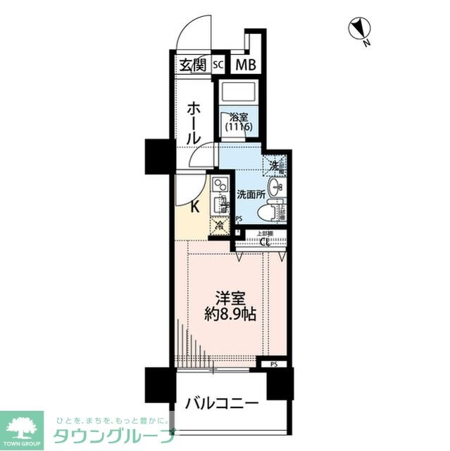 プレール・ドゥーク東新宿IIIの物件間取画像