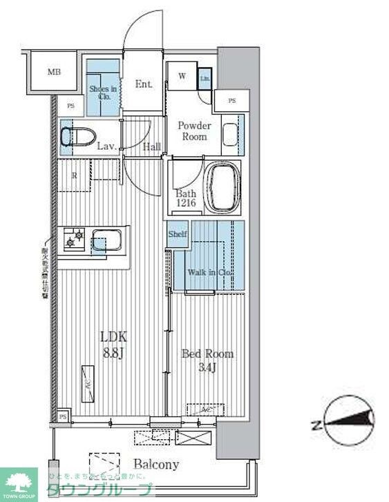 Terra蚕糸の森の物件間取画像