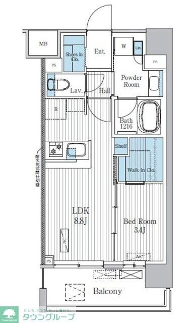 Terra蚕糸の森の物件間取画像