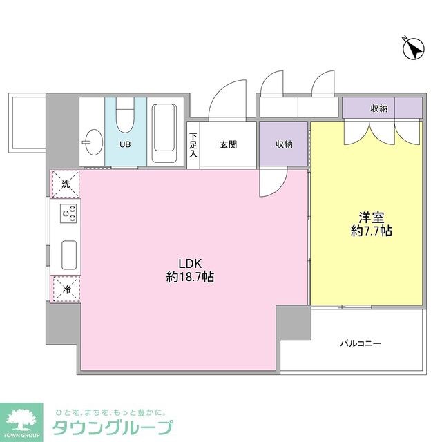 フォレストタウン参宮橋の物件間取画像