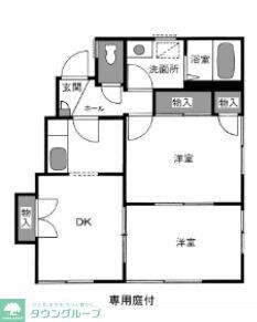 ベルメゾンの物件間取画像