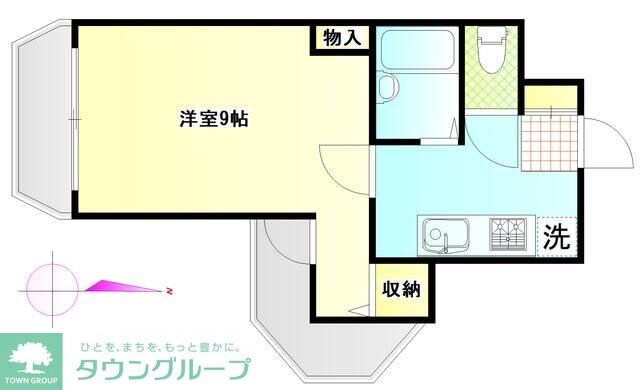 アイル阿佐谷弐番館の物件間取画像