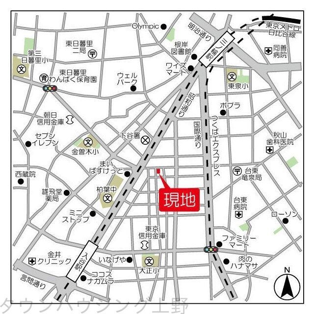 CASSIA上野入谷の物件内観写真