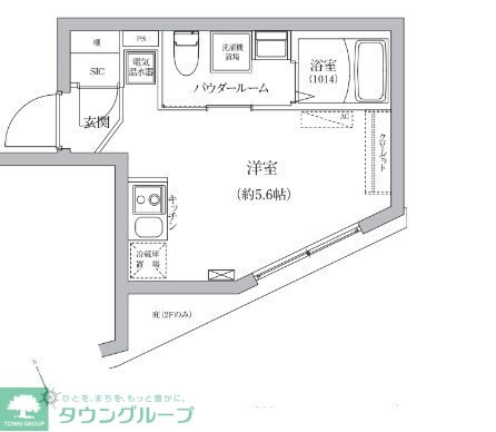 ベルシードステアー日暮里の物件間取画像