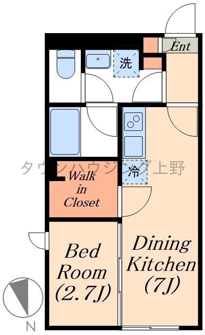 デュオメゾン千住旭町の物件間取画像