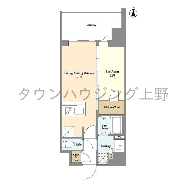 グランカーサ三ノ輪Vの物件間取画像