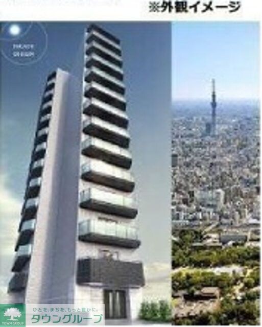 GENOVIA上野IIIskygardenの物件外観写真