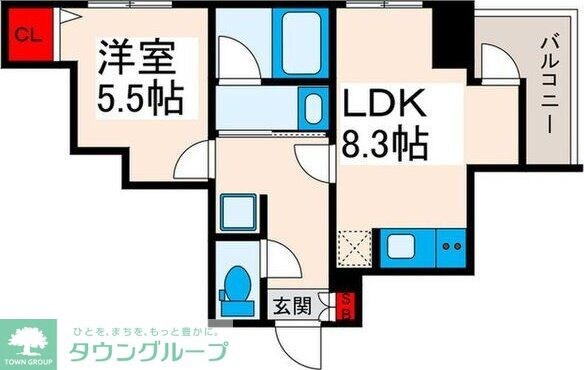GRAN PASEO西日暮里の物件間取画像