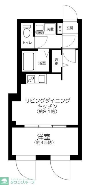 Le Nid 日本橋の物件間取画像