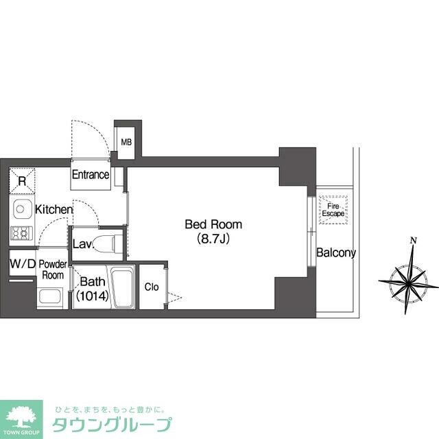 エスタート両国の物件間取画像