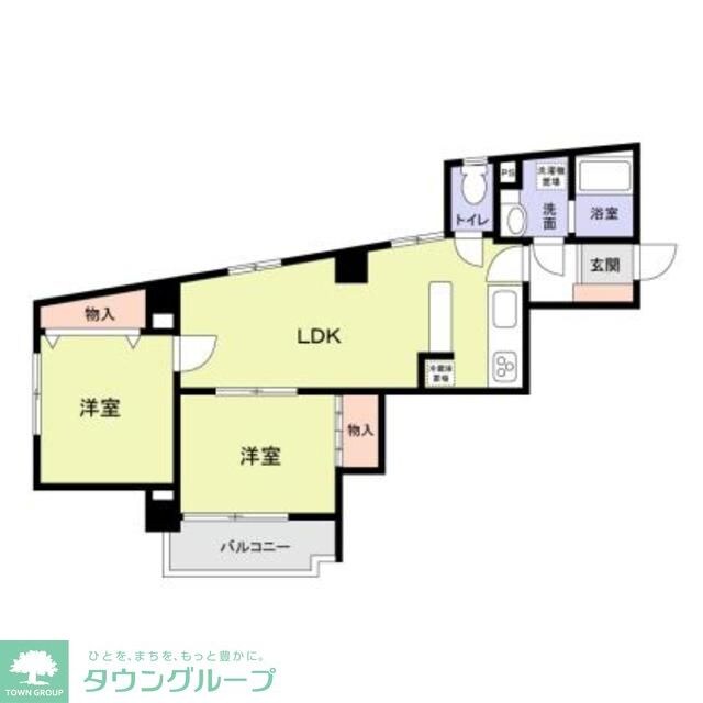 ミラベル関谷の物件間取画像