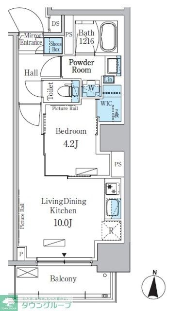 パークアクシス錦糸公園の物件間取画像