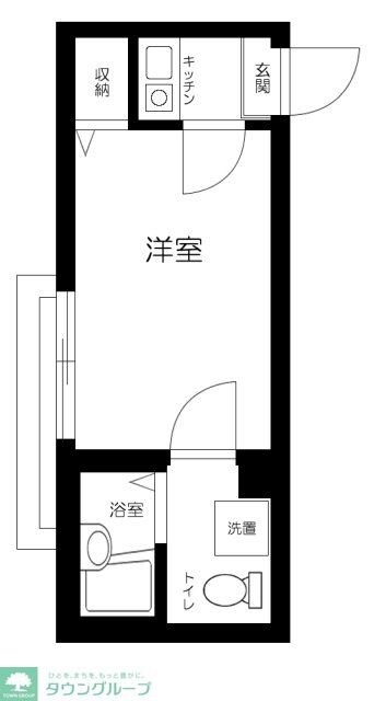 APT西新井の物件間取画像