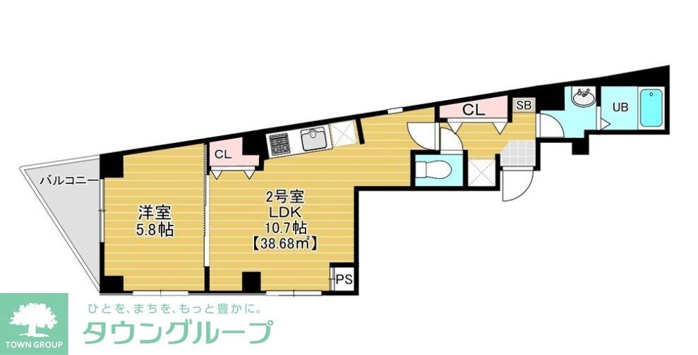 The House minowaの物件間取画像