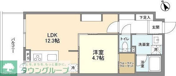 ACPレジデンス文京春日の物件間取画像