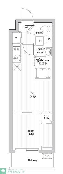 HF西巣鴨レジデンスIIの物件間取画像