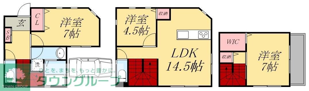 仮称柴又2丁目戸建の物件間取画像
