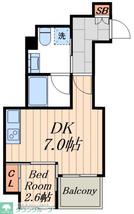 ミュプレ住吉の物件間取画像