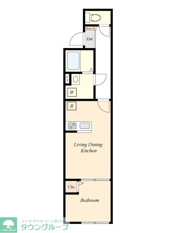 HW.Hills 東日暮里の物件間取画像
