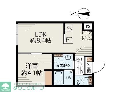 アルファ南千住の物件間取画像