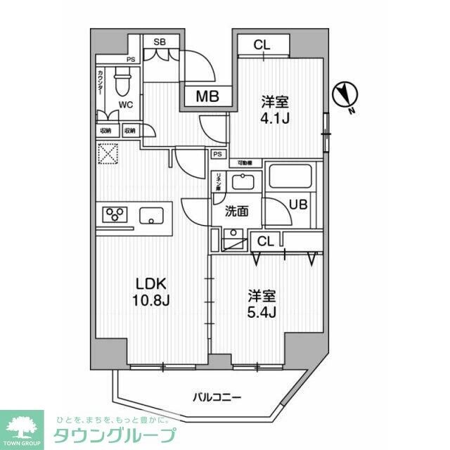 SYFORME江戸川橋の物件間取画像