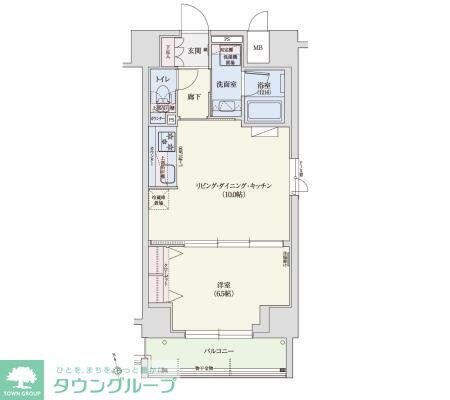 アーバネックス秋葉原EASTの物件間取画像