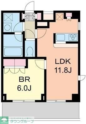 エスティメゾン千石の物件間取画像