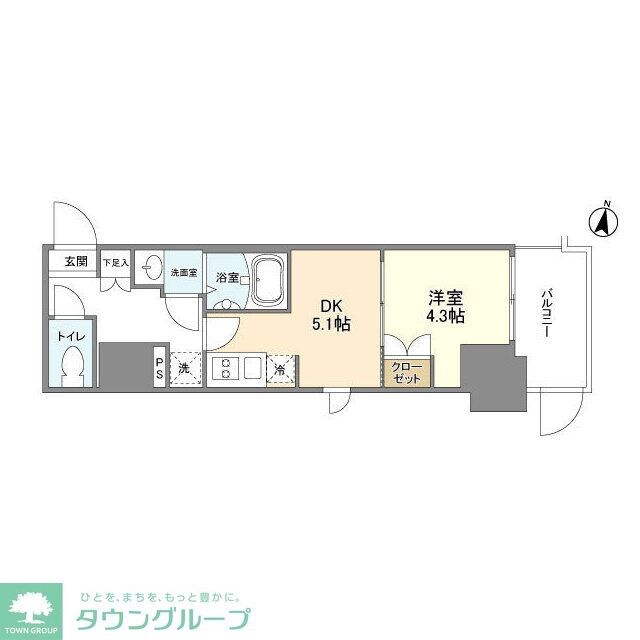 OPEN BLOOM SUMIDA YAHIROの物件間取画像