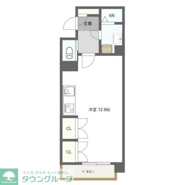 ORSUS ASAKUSAの物件間取画像