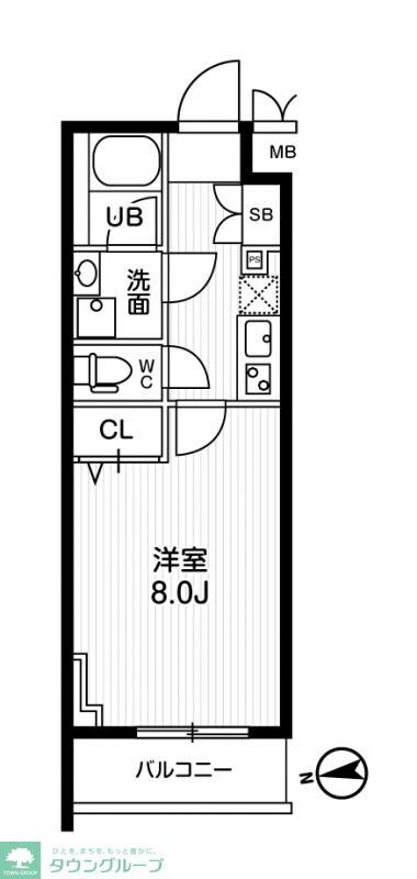 AR向島の物件間取画像