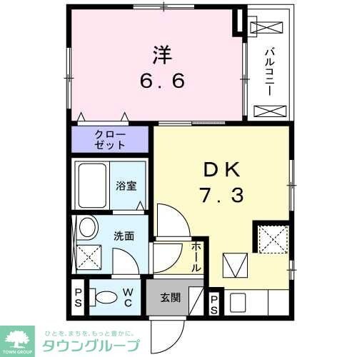 フィオーレの物件間取画像