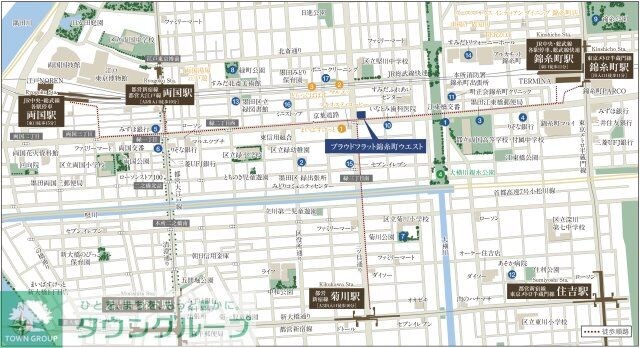 プラウドフラット錦糸町ウエストの物件内観写真