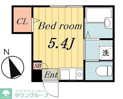 デュオメゾン千住仲町の物件間取画像