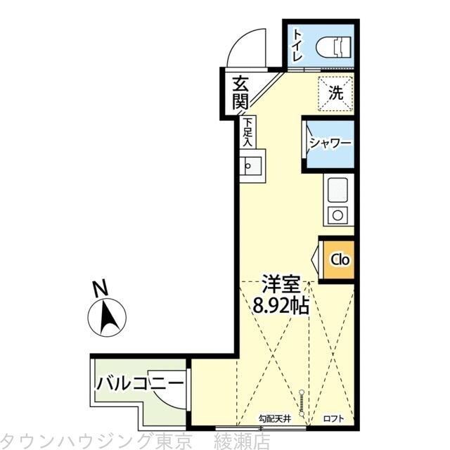 La Provence du GOTANNO 壱番館の物件間取画像