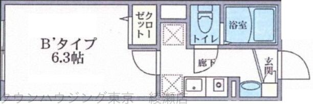 リーリオ堀切の物件間取画像