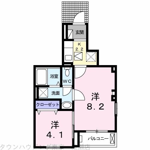 オキ テラスの物件間取画像