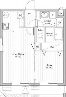 アーバンパーク六町の物件間取画像