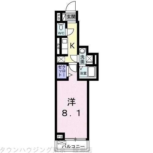 スアヴィス舎人の物件間取画像