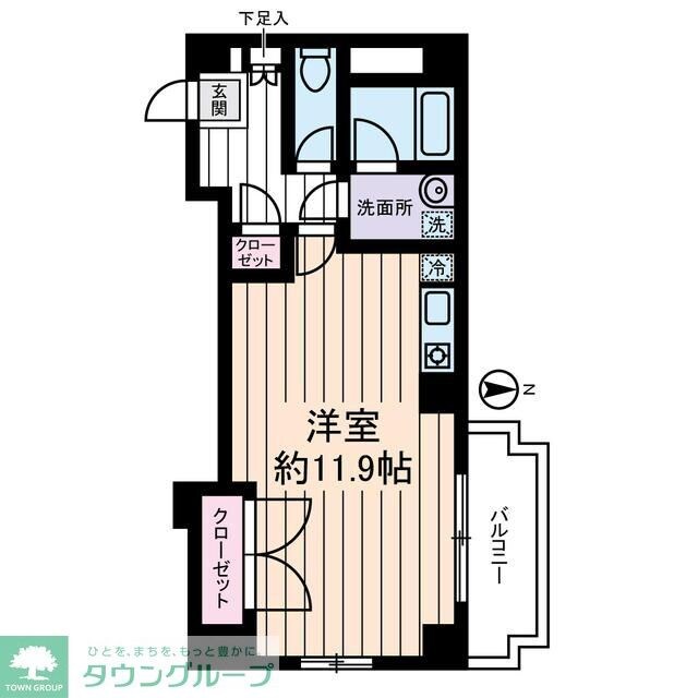LOTUS GARDEN HOSAKAの物件間取画像