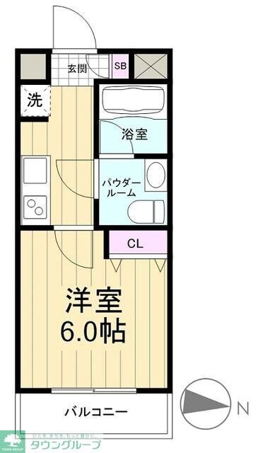 AZESTお花茶屋IVの物件間取画像